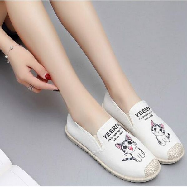 dropshipping slip on canvas antiskid flats fisherman shoes spring summer autumn women comfortable breathable printing flats new, Black
dropshipping slip on canvas antiskid flats fisherman shoes spring summer autumn women comfortable breathable printing flats new, Black
