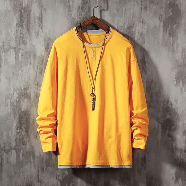 2019 m-5xl мужская плюс размер мода осень новые тенденции вскользь daily сыпучие удобная с длинным рукавом o-образным вырезом топы падения д, Black
2019 m-5xl мужская плюс размер мода осень новые тенденции вскользь daily сыпучие удобная с длинным рукавом o-образным вырезом топы падения д, Black