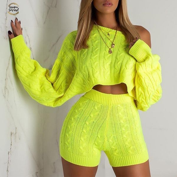 sweater button two piece set knitted long sleeve crop and bodycon shorts suit winter 2 piece set women outfits, Gray
sweater button two piece set knitted long sleeve crop and bodycon shorts suit winter 2 piece set women outfits, Gray