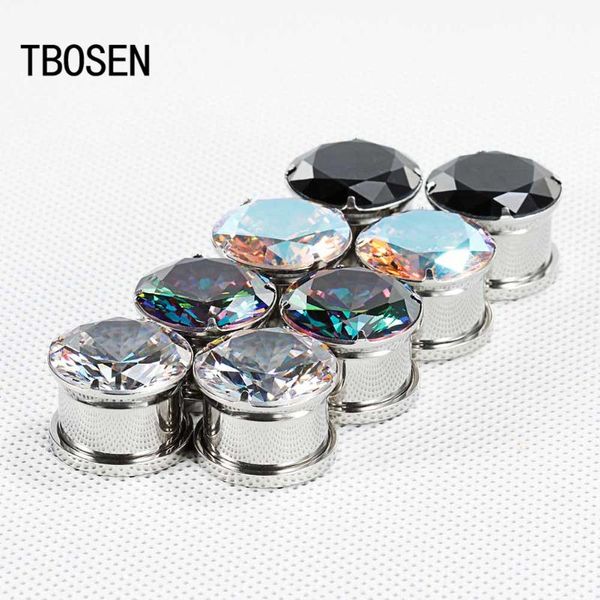 new zircon ear screw piercing plugs tunnels stainless steel earrings tunnels ear gagues fashion body jewelry gift for women men, Slivery;golden
new zircon ear screw piercing plugs tunnels stainless steel earrings tunnels ear gagues fashion body jewelry gift for women men, Slivery;golden