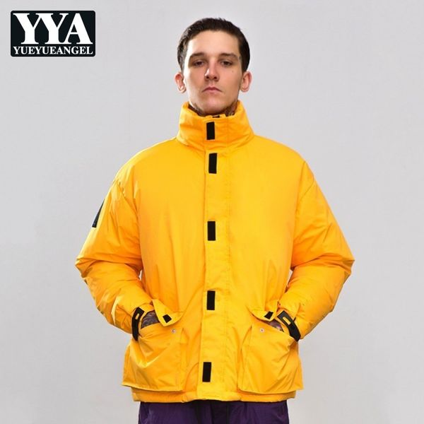 2018 new winter mens loose down jackets fashion mens solid cotton thick warm outerwear casual pocket zipper coats male parkas, Black
2018 new winter mens loose down jackets fashion mens solid cotton thick warm outerwear casual pocket zipper coats male parkas, Black