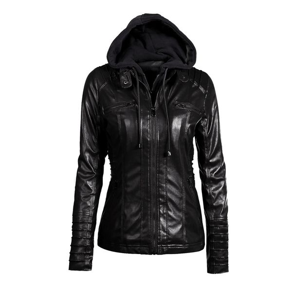 gothic faux leather jacket women hoodies winter autumn fashion jacket 2019 black outerwear motorcycle leather pu overcoat
gothic faux leather jacket women hoodies winter autumn fashion jacket 2019 black outerwear motorcycle leather pu overcoat