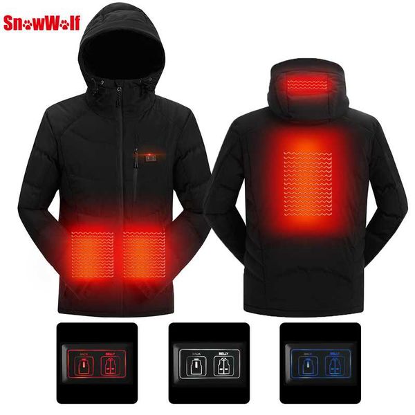 snowwolf 2020 men winter outdoor usb infrared heating hooded jacket electric thermal clothing coat for sports climbing hiking, Blue;black
snowwolf 2020 men winter outdoor usb infrared heating hooded jacket electric thermal clothing coat for sports climbing hiking, Blue;black
