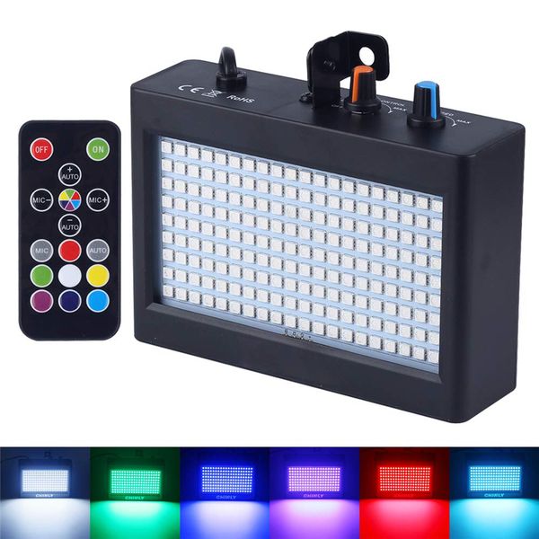 180 led strobe flash light 35w rgb remote sound control strobe speed adjustable stage lights for stage disco bar party club
180 led strobe flash light 35w rgb remote sound control strobe speed adjustable stage lights for stage disco bar party club