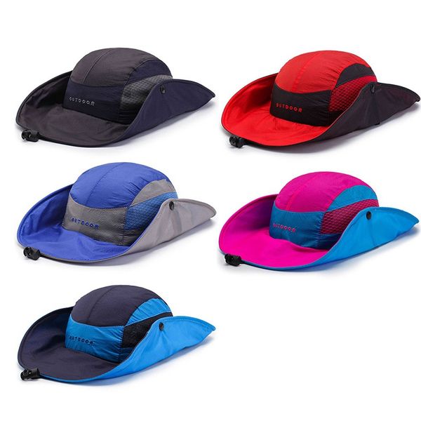 uv protection color matching bucket hat summer men sun hat fisherman men and women outdoor caps bucket, Blue;gray
uv protection color matching bucket hat summer men sun hat fisherman men and women outdoor caps bucket, Blue;gray