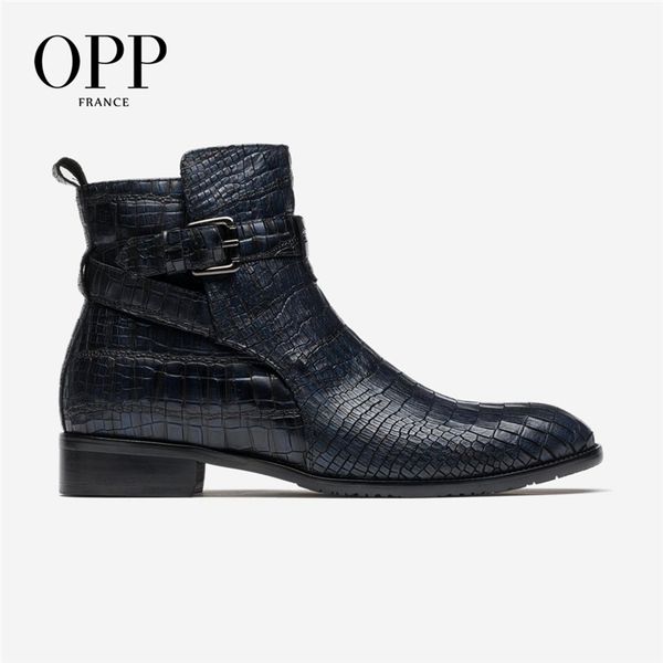 opp 2020 men boots genuine leather high-casual shoes fashion style punk metal boots men full grain leather shoes ankle, Black
opp 2020 men boots genuine leather high-casual shoes fashion style punk metal boots men full grain leather shoes ankle, Black