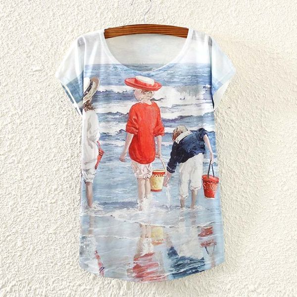 плюс размер женская тенниска печати basic обычная футболка casual tops kawaii camisetas mujer drop доставка, White
плюс размер женская тенниска печати basic обычная футболка casual tops kawaii camisetas mujer drop доставка, White