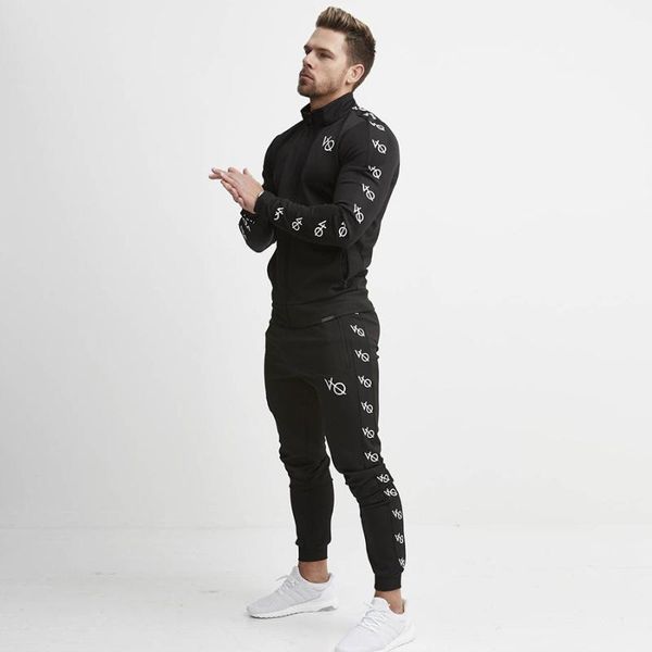 2018 new fashion spring autumn men sporting suit gyms hoodies+pant sweatsuit two piece set tracksuit set for men clothing, Gray
2018 new fashion spring autumn men sporting suit gyms hoodies+pant sweatsuit two piece set tracksuit set for men clothing, Gray