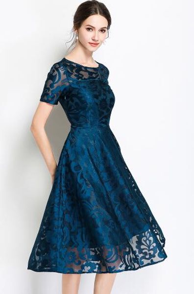 european and american fashion women's summer short sleeve thread embroidery large size medium length a-word fat mm high waist dress, Black;gray
european and american fashion women's summer short sleeve thread embroidery large size medium length a-word fat mm high waist dress, Black;gray