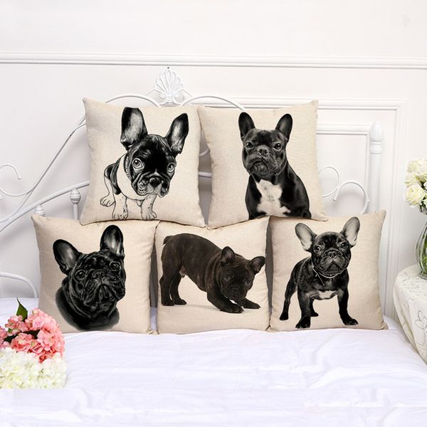 45cm*45cm bulldogs pillow cases vintage pillow cover cotton linen square pillowcase living room sofa decorative cushion cover case
45cm*45cm bulldogs pillow cases vintage pillow cover cotton linen square pillowcase living room sofa decorative cushion cover case