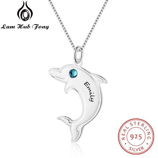 personalized dolphin pendant necklace 925 sterling silver custom birthstone necklace fine jewelry gift for women (lam hub fong
personalized dolphin pendant necklace 925 sterling silver custom birthstone necklace fine jewelry gift for women (lam hub fong