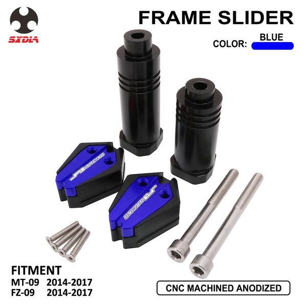 

motorcycle cnc crash pad frame slider falling protection for yamaha mt-09 fz09 mt09 fz-09 2014 2015 2016 2017