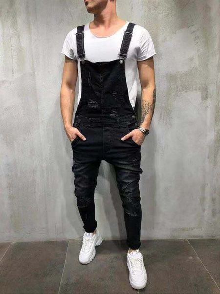 fashion men's ripped jeans jumpsuits hi street distressed denim bib overalls for man suspender pants size s-xxxl, Blue
fashion men's ripped jeans jumpsuits hi street distressed denim bib overalls for man suspender pants size s-xxxl, Blue