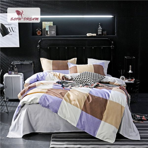 slowdream fashion checker bedding set light elegant duvet cover active printing set bed linen bedclothes 3pcs or 4pcs
slowdream fashion checker bedding set light elegant duvet cover active printing set bed linen bedclothes 3pcs or 4pcs