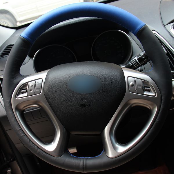 black natural leather blue natural leather car steering wheel cover for hyundai ix35 tucson 2 2011-2015
black natural leather blue natural leather car steering wheel cover for hyundai ix35 tucson 2 2011-2015