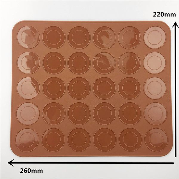 new silicone macaroon pastry oven baking mould sheet mat 30-cavity diy mold baking mat esteiras forros de cozimento zt f0215
new silicone macaroon pastry oven baking mould sheet mat 30-cavity diy mold baking mat esteiras forros de cozimento zt f0215