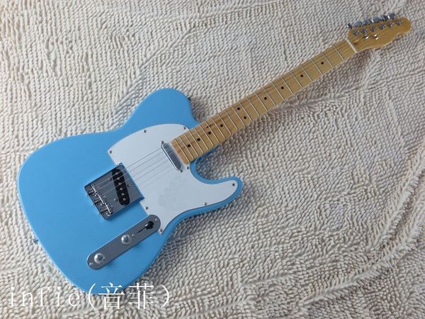 Free shipping ! solid body Guitars Telecaster Sky Blue color OEM Retro style Electric Guitar in stock
Free shipping ! solid body Guitars Telecaster Sky Blue color OEM Retro style Electric Guitar in stock