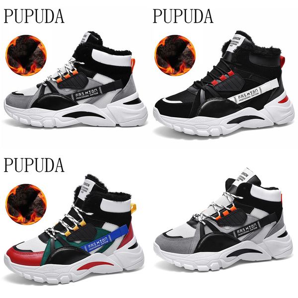 pupuda winter snow boots men trend casual high shoes male outdoor chunky sneakers men classic fluffy sport basketball shoes, Black
pupuda winter snow boots men trend casual high shoes male outdoor chunky sneakers men classic fluffy sport basketball shoes, Black