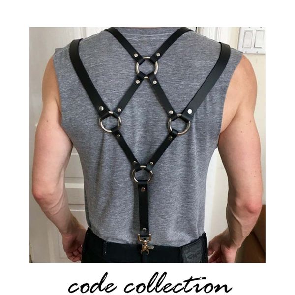 vintage retro leather suspender male braces belt for men women skirt bib short hook leisure punk binding band dark, Black;white
vintage retro leather suspender male braces belt for men women skirt bib short hook leisure punk binding band dark, Black;white