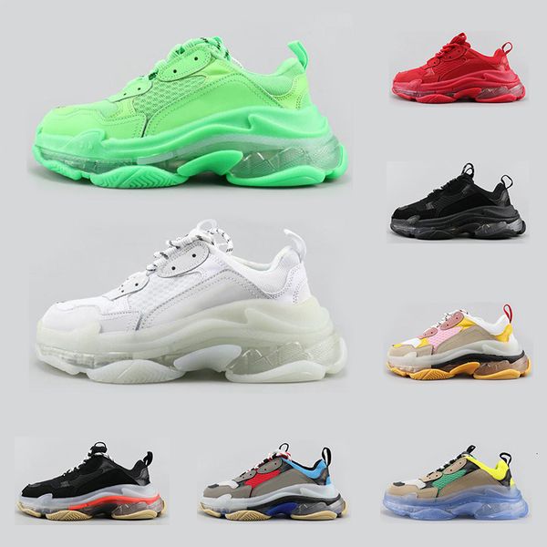 new triple s clear sole fashion luxury sneakers designer shoes for men women platform black white red blue mens trainer sports shoe
new triple s clear sole fashion luxury sneakers designer shoes for men women platform black white red blue mens trainer sports shoe