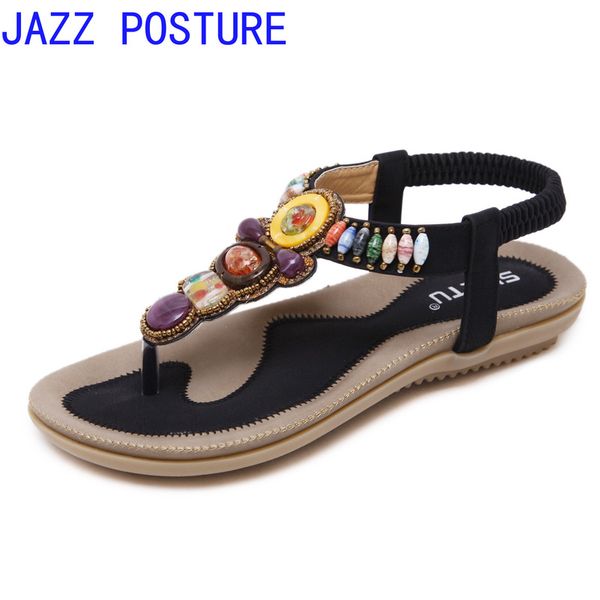2020 vacation beach seaside korean fashion women's sandals bohemia flat beaded plus size sandals 35-42 q441, Black
2020 vacation beach seaside korean fashion women's sandals bohemia flat beaded plus size sandals 35-42 q441, Black