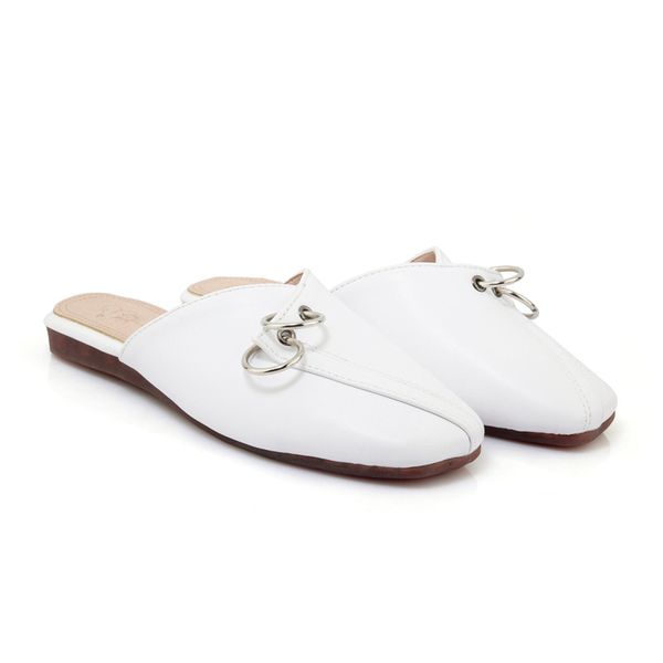 size 33-44 female square toes flock slippers women slingback metal decoration shoes ladies plus size shoes woman flat heels shoe, Black
size 33-44 female square toes flock slippers women slingback metal decoration shoes ladies plus size shoes woman flat heels shoe, Black