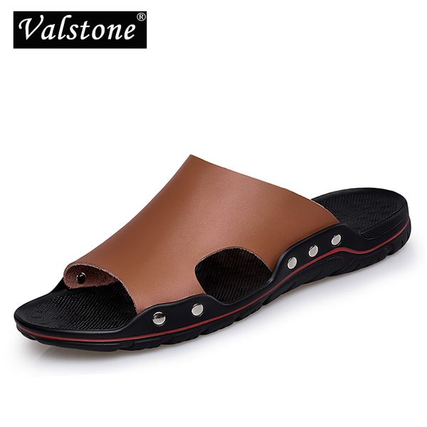 valstone men's leather slippers male summer sandals outdoor cool shoes beach walking sandalias de hombre white black plus size48
valstone men's leather slippers male summer sandals outdoor cool shoes beach walking sandalias de hombre white black plus size48