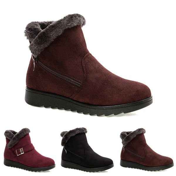 ale non-brand winter women snow boots triple black wine red brown suede ankle boots mother shoes keep warm 36-40 item 20
ale non-brand winter women snow boots triple black wine red brown suede ankle boots mother shoes keep warm 36-40 item 20