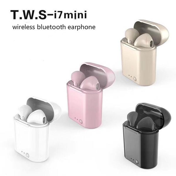 i7s Mini TWS Wireless Bluetooth Headphones V4.2 DER Stereo Sports Earphones i8 i9s Tws Double Earbuds Headset With Mic For Iphone Xs Max
i7s Mini TWS Wireless Bluetooth Headphones V4.2 DER Stereo Sports Earphones i8 i9s Tws Double Earbuds Headset With Mic For Iphone Xs Max