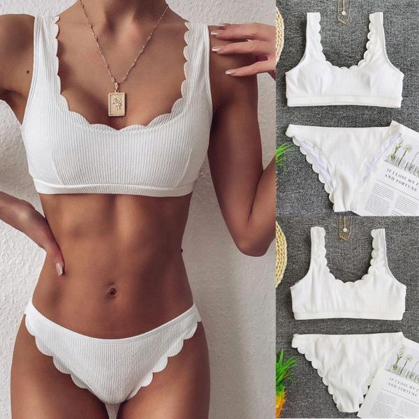 bikinis set #h30 wavy edge knitted bikini women solid color swimsuit push up padded bra swimwear bather
bikinis set #h30 wavy edge knitted bikini women solid color swimsuit push up padded bra swimwear bather