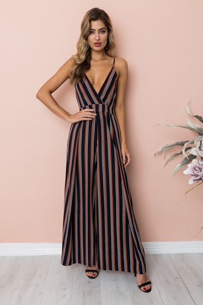 2020 new designer summer women's loose jumpsuits flora stripe printing fashion siamese trousers ladies casual wide leg pants s-xl ly803, White
2020 new designer summer women's loose jumpsuits flora stripe printing fashion siamese trousers ladies casual wide leg pants s-xl ly803, White