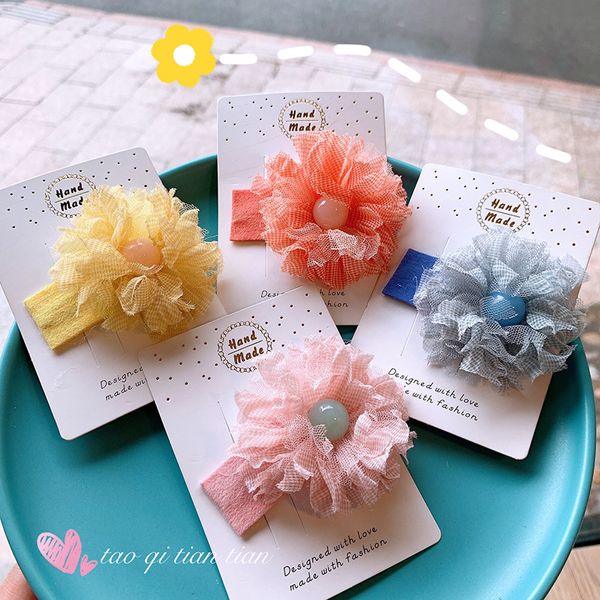 2020 new fabric yarn flower hairpin girl candy color mesh hairpin bangs clip korean spring and summer hair accessories, Slivery;white
2020 new fabric yarn flower hairpin girl candy color mesh hairpin bangs clip korean spring and summer hair accessories, Slivery;white