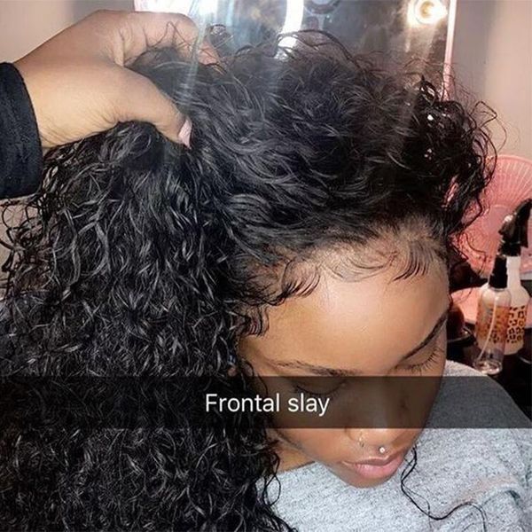 deep curly 360 lace front human hair wigs 250 density 13x6 lace frontal wig 370 fake scalp brazilian short bob lace wig, Black
deep curly 360 lace front human hair wigs 250 density 13x6 lace frontal wig 370 fake scalp brazilian short bob lace wig, Black