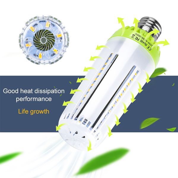

5PC/LOT LED Corn Light Lamp E27 SMD5736 LED Bulb LEDs Chandelier Lights leds Energy Saving Light