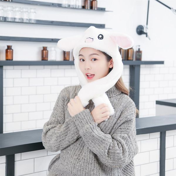missky new women moving cap cute cartoon dance ears winter warm beanie hat, Blue;gray
missky new women moving cap cute cartoon dance ears winter warm beanie hat, Blue;gray