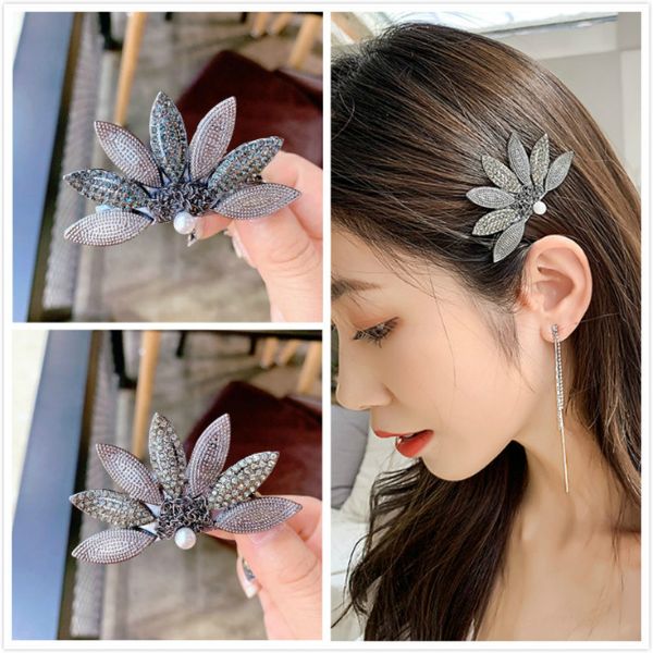 2019 winter luxury korean hair clips for women flower pearl rhinestone hairclip hair jewelry accessories silver hairpins gifts, Golden;white
2019 winter luxury korean hair clips for women flower pearl rhinestone hairclip hair jewelry accessories silver hairpins gifts, Golden;white