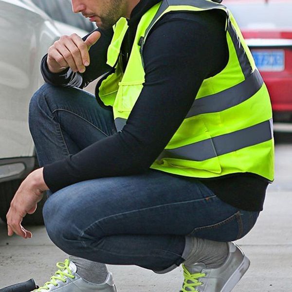 outdoor night riding running hi-vis safety vest reflective jacket security waistcoat, Black
outdoor night riding running hi-vis safety vest reflective jacket security waistcoat, Black