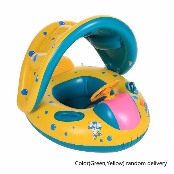 babies kids swimming inflatable boat swimming rings water development toys with sunshade (1-3 years
babies kids swimming inflatable boat swimming rings water development toys with sunshade (1-3 years