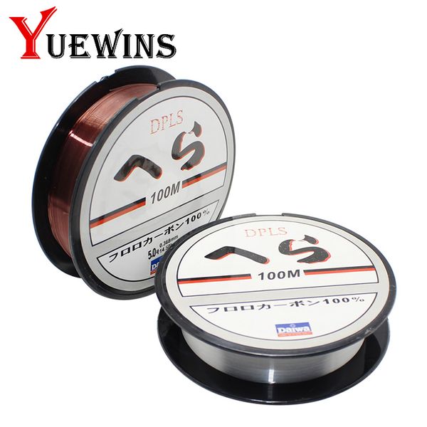 yuewins 100m fluorocarbon fishing line 4-40lb super strong monofilament line japan material fishline for carp fishing qa153
yuewins 100m fluorocarbon fishing line 4-40lb super strong monofilament line japan material fishline for carp fishing qa153