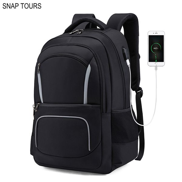 snap tours 2019 promatilapbackpack for men fashion large space usb charging travel backpack man black trip bagpack
snap tours 2019 promatilapbackpack for men fashion large space usb charging travel backpack man black trip bagpack