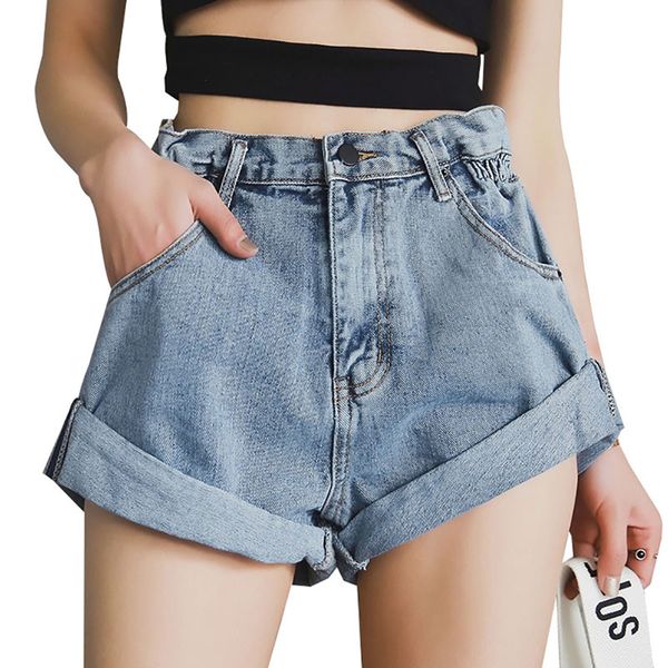 vintage high waist denim shorts women 2020 korean style casual shorts jeans summer short pants women, White;black
vintage high waist denim shorts women 2020 korean style casual shorts jeans summer short pants women, White;black