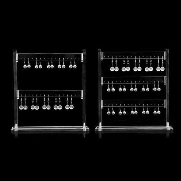 multifunction acrylic transparent jewelry storage box studs earring showcase earring display stand organizer tool, Pink;blue
multifunction acrylic transparent jewelry storage box studs earring showcase earring display stand organizer tool, Pink;blue