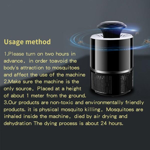 easy operation electric home led trap lamp bug zapper camping pest control study bedroom mosquito killer light nonradiative
easy operation electric home led trap lamp bug zapper camping pest control study bedroom mosquito killer light nonradiative