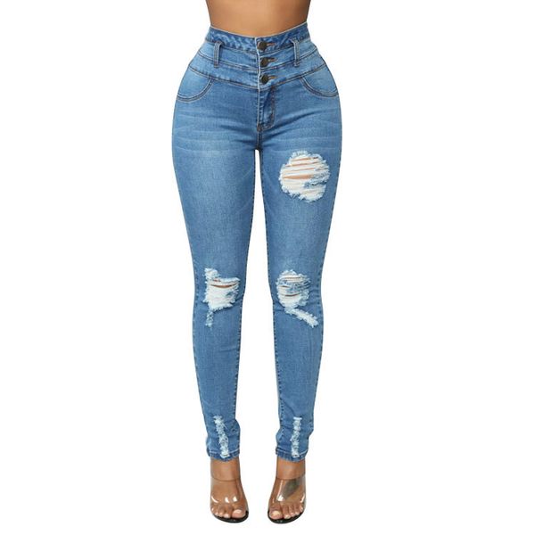 women's jeans plus size woman denim pants high waist button female trouser fashion casual style s-3xl, Blue
women's jeans plus size woman denim pants high waist button female trouser fashion casual style s-3xl, Blue