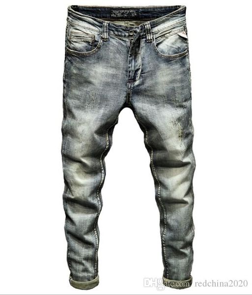 2020 mens designer jeans distressed ripped biker cowboy famous skinny straight slim washed destroyed vintage casual trousers 3669, Blue
2020 mens designer jeans distressed ripped biker cowboy famous skinny straight slim washed destroyed vintage casual trousers 3669, Blue