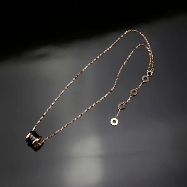 woman black ceramics necklace female rome tubogas rings pendant chains womens wedding party lover 14k gold necklace, Silver
woman black ceramics necklace female rome tubogas rings pendant chains womens wedding party lover 14k gold necklace, Silver