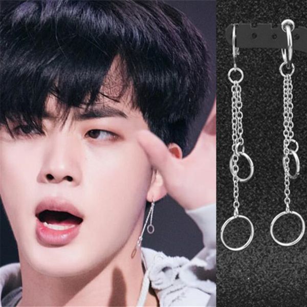 tassel stud earrings female kpop bts earrings male korean stainless steel punk earring for women man hip hop jewelry, Golden;silver
tassel stud earrings female kpop bts earrings male korean stainless steel punk earring for women man hip hop jewelry, Golden;silver
