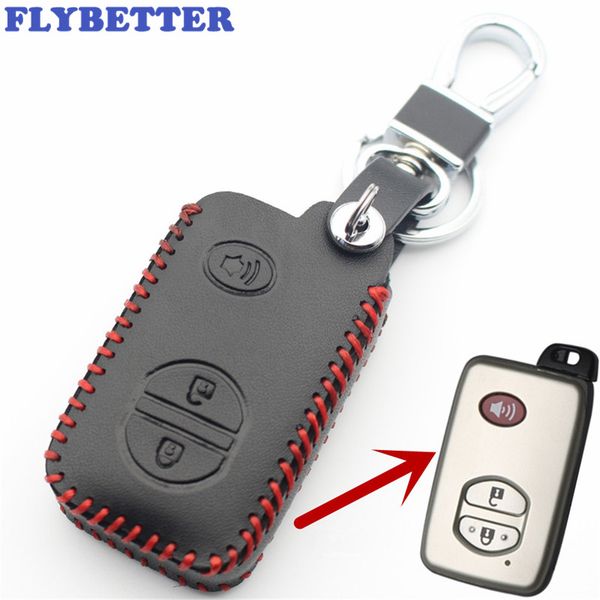 FLYBETTER Натуральная Кожа 3Button Пульт Дистанционного Смарт-Ключ Чехол Для Toyota 4Runner / Venz
FLYBETTER Натуральная Кожа 3Button Пульт Дистанционного Смарт-Ключ Чехол Для Toyota 4Runner / Venz