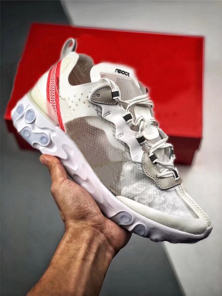 2019 new undercover react element 87 white red man woman running shoes 3m reflective authentic sneakers aq1090-400 with original box
2019 new undercover react element 87 white red man woman running shoes 3m reflective authentic sneakers aq1090-400 with original box