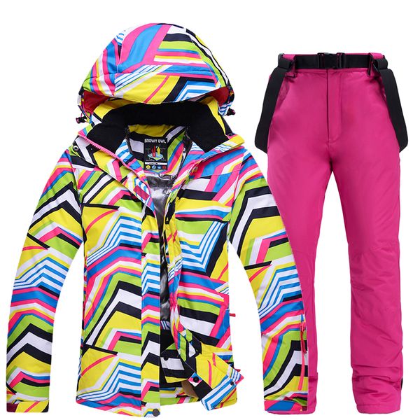 new winter women ski suit female snowboard ski jacket + pants clothes windproof waterproof breathable outdoor sports suit
new winter women ski suit female snowboard ski jacket + pants clothes windproof waterproof breathable outdoor sports suit